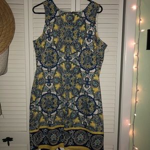 London style knee length dress